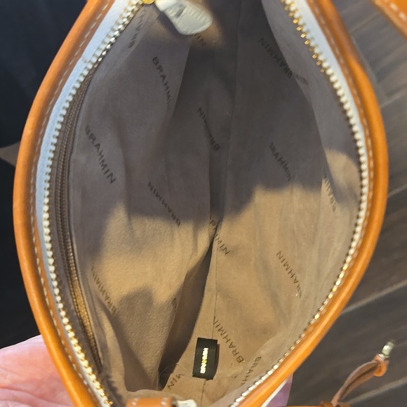 🤍🩶VINTAGE BRAHMIN Silver Atlantic Starfish Mini Shoulder Bag 🩶🤍 - Picture 3 of 10